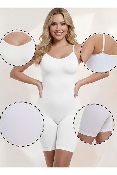 MİSTİRİK Larix Model Extra Firming Extra Firming Full Length Jumpsuit Corset ...