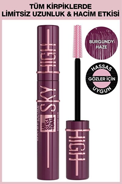 Maybelline New York Lash Sensational Sky High Burgundy Haze Maskara