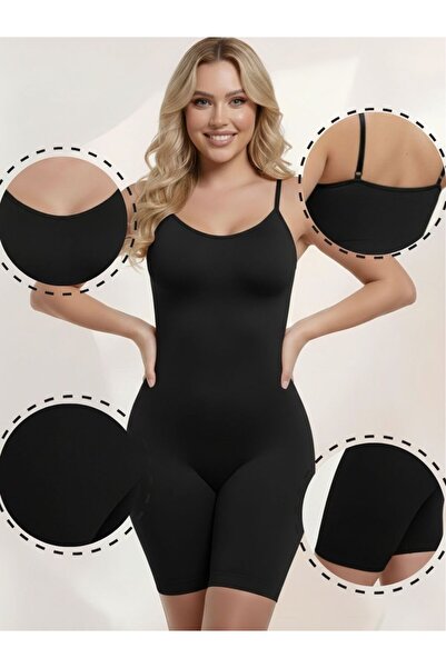 MİSTİRİK Larix Model Extra Toparlayıcı Extra Sıkılaştırıcı Tam Boy Tulum Kors...