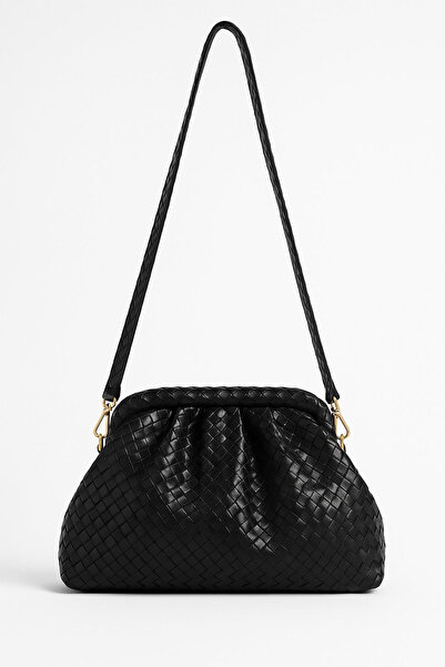 Mckanzie Τσάντα μοντέλου Burçlu από δερμάτινο πλέγμα