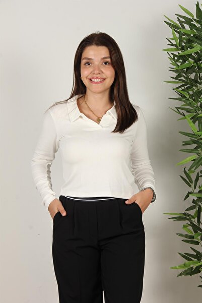 Mckanzie 2652 Bluză cu guler polo cu nervuri