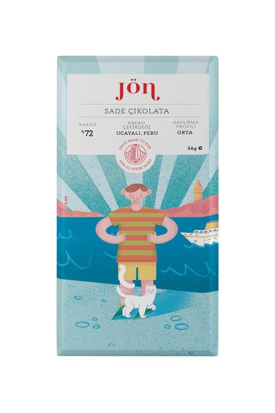 jön Sade %72 Bitter Çikolata 56 gr