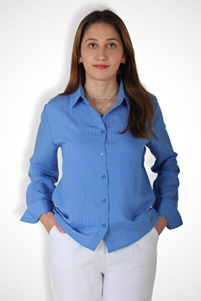 Mckanzie 5499 قميص مموج مخطط