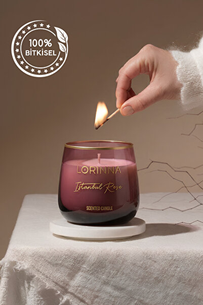 Genel Markalar İstanbul Rose Kokulu Mum 160 gr.