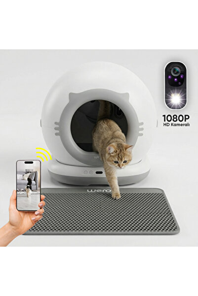 Wero Akıllı Kedi Tuvaleti Max (Kameralı Versiyon )