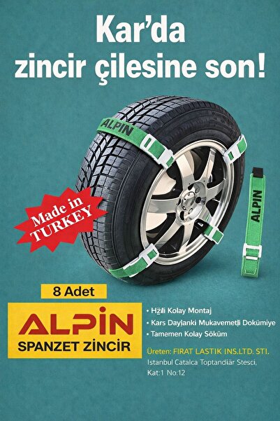 Alpin SPANZET PLASTİK ZİNCİR