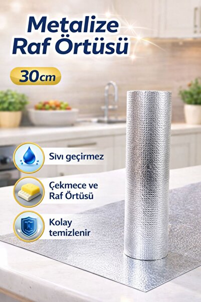 VENON 1 rola metalizovanog MINI ❤️ 1,70 m x 30 cm ❤️ Poklopac za policu ❤️ Po...