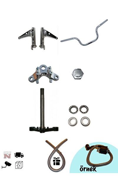 GMS CG Alt Maşa+Üst Platin+Rot somunu+ Furş takımı seti+(buji kablo kılıfı)