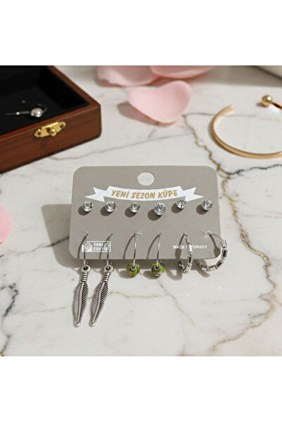 Generic Brand Set of 6 Earrings to Complete Your Elegance