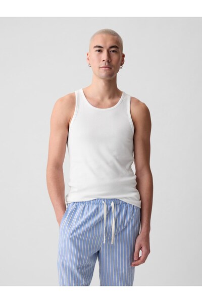 GAP Erkek Beyaz 3'lü Atlet Seti