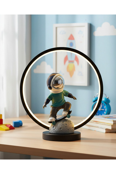 Özcan Aydınlatma 1318-1-02 Astronot 30*14*32,5Cm Krom