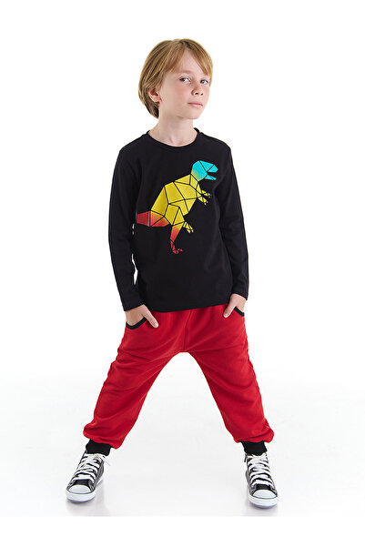 MSHB&G Σετ παντελόνι Geometric Dino Boy's T-shirt
