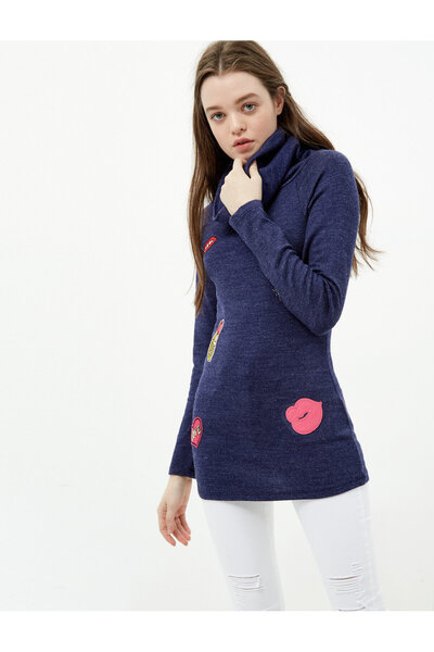 Koton Kadın Marine Kazak 7KAL97803OT