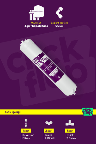 Post Karbon Filtre, Kapalı/Açık Kasa