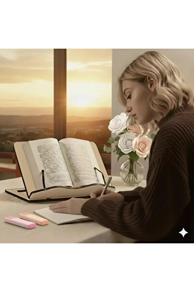 Vigo Wood Ξύλινη βάση ανάγνωσης βιβλίων Βάση βιβλίων μεγάλου μεγέθους βάσης γ...