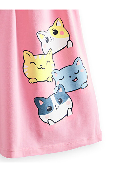 Denokids Rochie drăguță pentru fete cu pisici