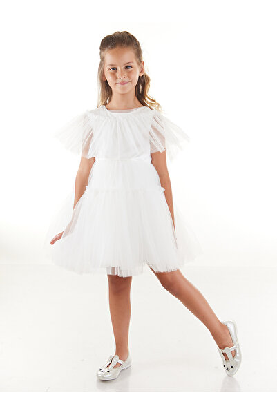 Daisy Glitter Tulle Tutu Fluffy Girl's Evening Dress