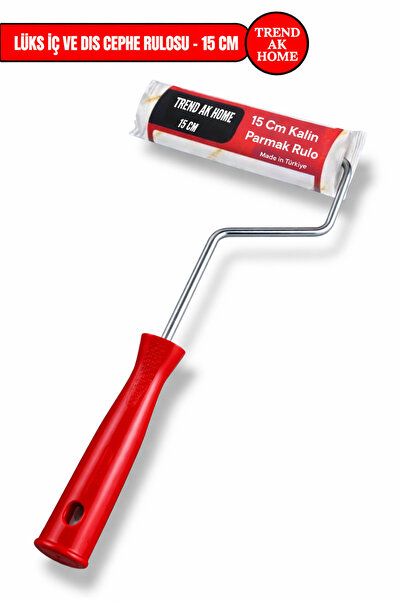 OSKAR FIRÇA 15 cm Microfiber Fabric Thick Finger Roller