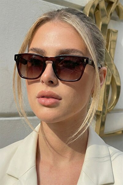 Eyesofia Puntini Unisex Brown Sunglasses