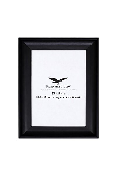Raven Art Studio Пирамида 13x18cm Черна рамка за снимки, документи и постери,...
