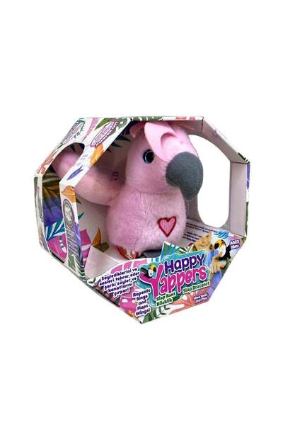 Canland Sesli Konuşan Peluş Papağan Bileklik – Söylediklerini Tekrar Eden, Şa...