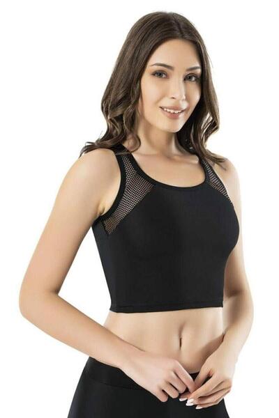 KOTA Thick Strap Crop 6375 | Black