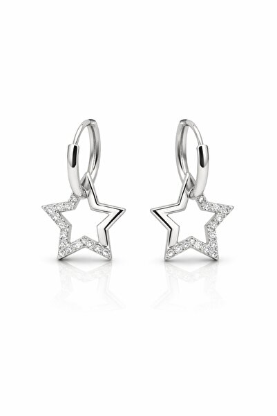 Richard Jewell Jewell Çelik Renk Atmaz Garantli Faturalı Küpe Gümüş Renk