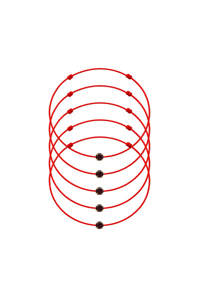 MANAVA 5 Preciosa Crystal Amethyst Gold Martisors