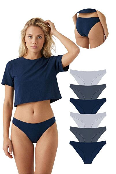 Newlilla 10010 Slip Pack of 6 Bikini Panties