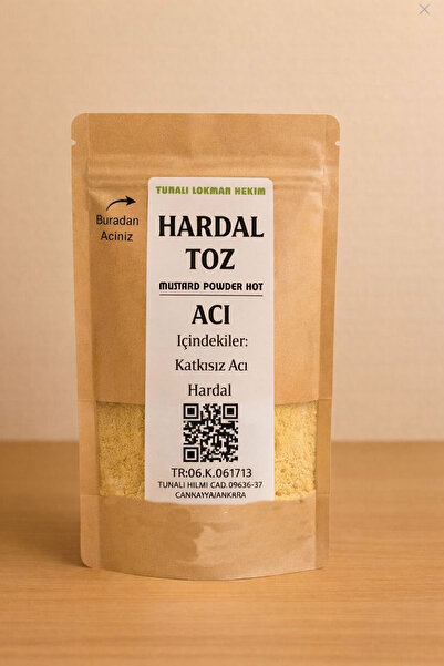 Tunalı Life Nefis Acı Hardal Tozu 30 gr