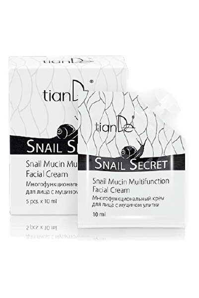 TianDe Multifunctional face cream with snail mucilage, one sachet – 10 ml