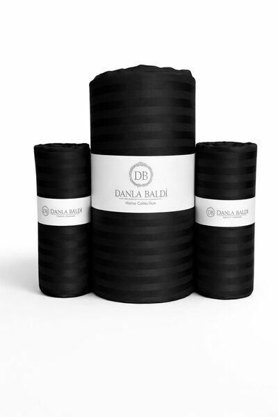 DB DANLA BALDİ Home Collection SET DE Cearșafuri duble din SATIN DE BUMBAC