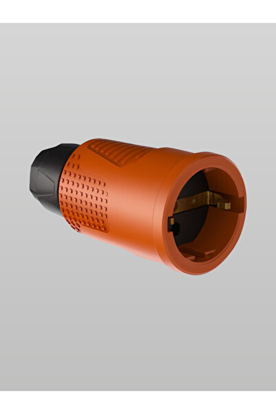 Bylion RAKORLU UZATMA PRİZİ KAUÇUK TURUNCU 1X16 MONOFAZE UZATMA PRİZİ