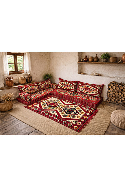 SARMAL Şark Köşesi Şark Köşesi Takımı (32DNS YOĞUNLUKTA GRİ SERT SÜNGER)