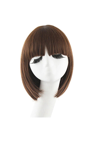 Kanonik Education Brown Blunt Wig Hair