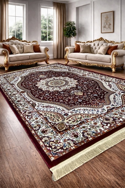 ünalcarpet 4 Metrekare - 6 Metrekare Modern Salon Ve Oturma Odası Halısı Yumu...