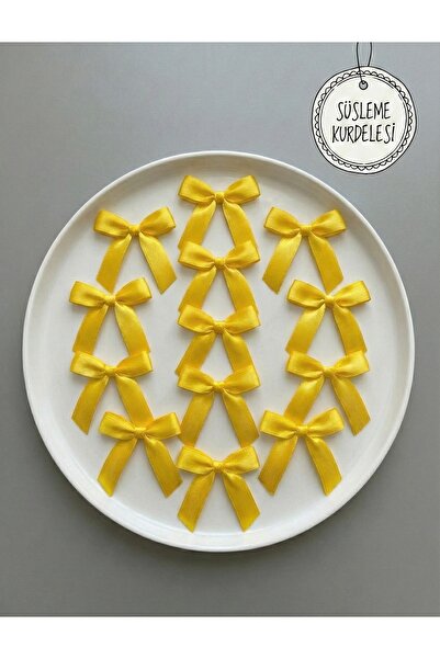 Massaltay Yılbaşı Ağacı Süsleme Fiyonku 10 Adet – Dekoratif Kurdele, Parti, H...