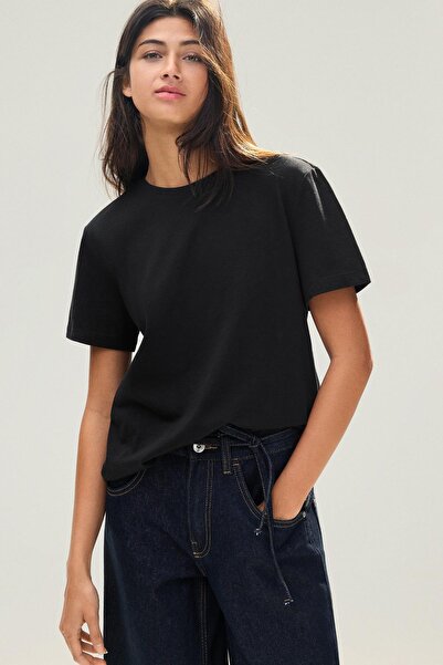 Bershka Kısa kollu basic tişört