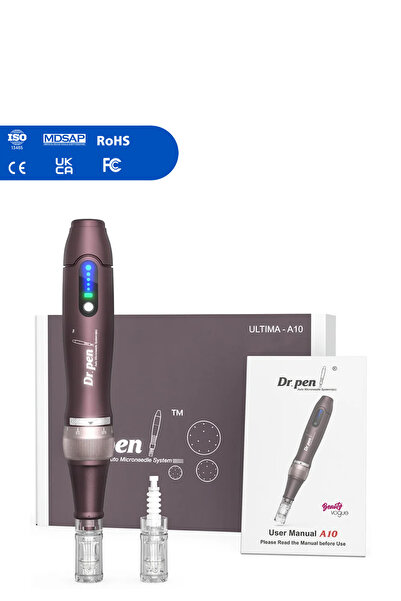 Dr.Pen A10 Dermapen Cihazı 0-2.5mm Yüz Yenileme Cilt Peelıng Dermaroller