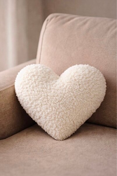 BabyCa Pernă Teddy în formă de inimă - Pernă decorativă în formă de inimă Ziu...