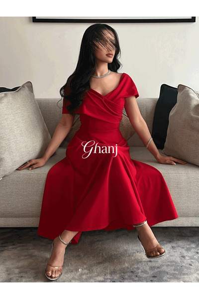 Ghanj Fashion Crepe midi dress