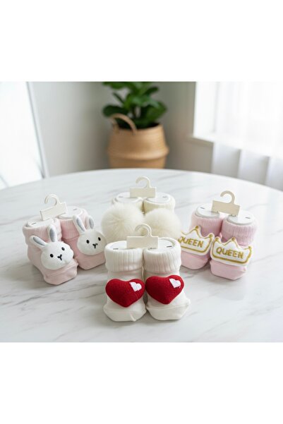 Little Lufi Baby 4.lü aksesuarlı bebek çorabı