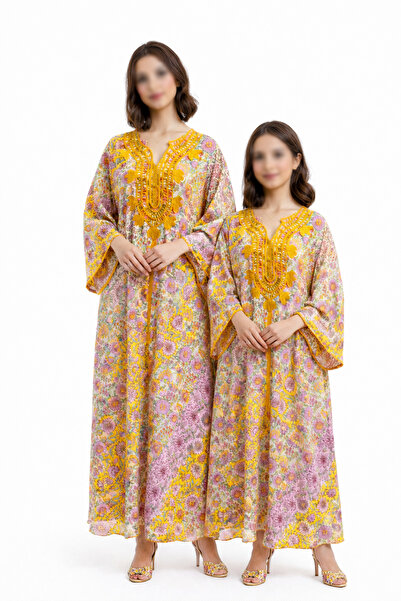 THOGUE جلابية نسائي فراشة