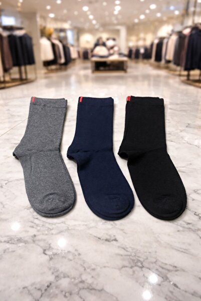 Katia&Bony 3 Pack Harold Bamboo Men's Socks Anthracite-Navy-Black