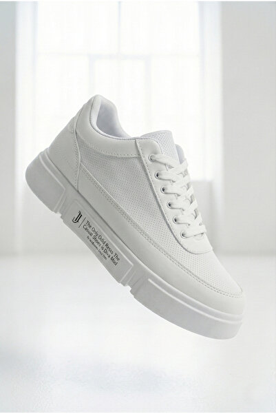 Zerenyus Jack Casual Comfortable Thick Sole White Men's Sports Shoes