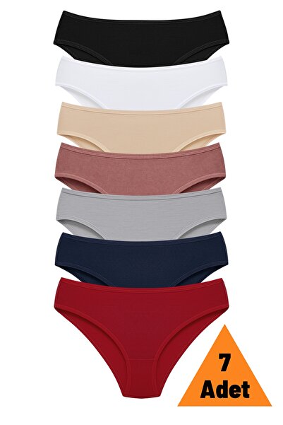 DU&ME Pamuklu Günlük Kullanıma Uygun Yumuşak Terletme Yapmayan Esnek Kadın Kilot