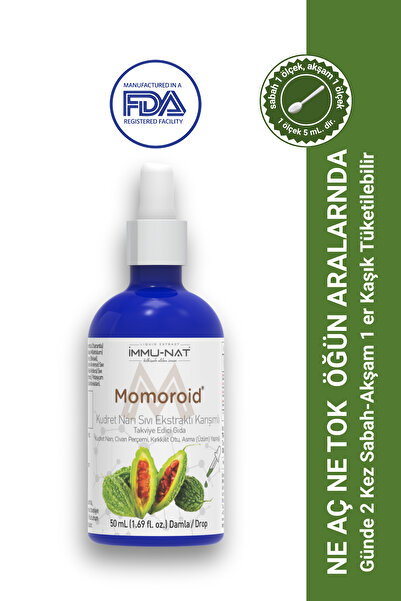 İmmu-Nat Momoroid Kudret Narı Civan Perçemi Kırkkilit Otu Asma Yaprağı Ekstra...