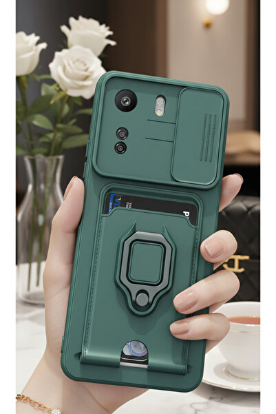 Hatreds Xiaomi Redmi 13C ve Poco C65 Uyumlu Kılıf ve AntiStatik 9h Hayalet Ca...