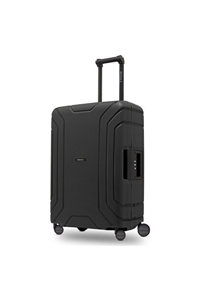 REDOLZ Essentials 15 4-Rollen Trolley 65 cm mit Dreipunkt-Verschluss
