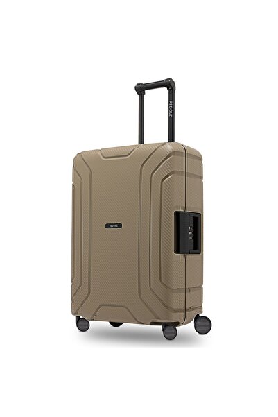 REDOLZ Essentials 15 4-Rollen Trolley 65 cm mit Dreipunkt-Verschluss